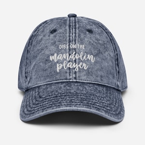 Vintage Dibs on the Mandolin Player Cap
