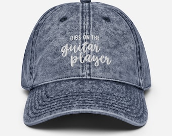 Vintage Dibs on The Guitar Player Cap