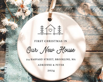 Our New House Ornament - First Christmas in our New House 2026