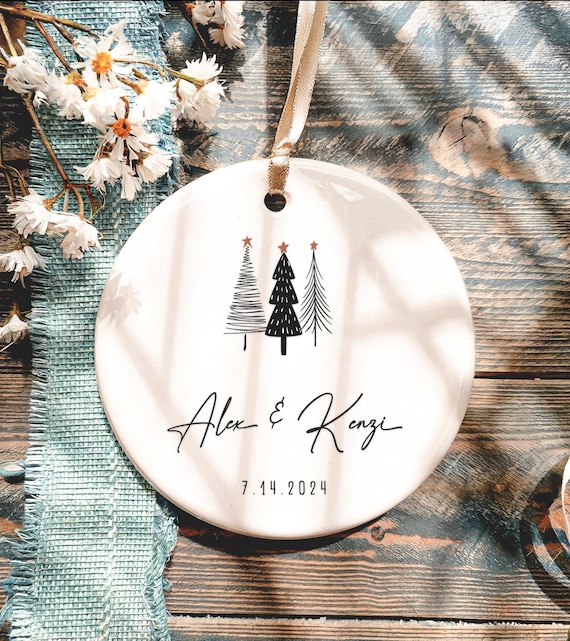 Couple Names Ornament - Christmas Together 2026 - Gift for Couple