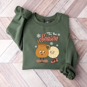 Tis The Season Pan Dulce Sweater - Pan Dulce Christmas Sweatshirt - Cute Christmas Infant Shirt - Secret Santa Gift - Tis The Season Shirt