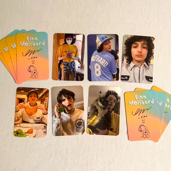 Finn Wolfhard Photocards