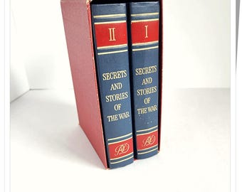 Secrets Stories of War, Reader's Digest, 1963, Box Set with Case
