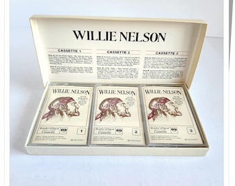 Willie Nelson, 60 Greatest Hits, 3 Cassette Box Set