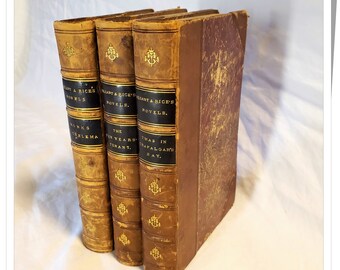 Walter Besant and James Rice, 3 Volumes, 1882, 1800s, Chatto and Windus