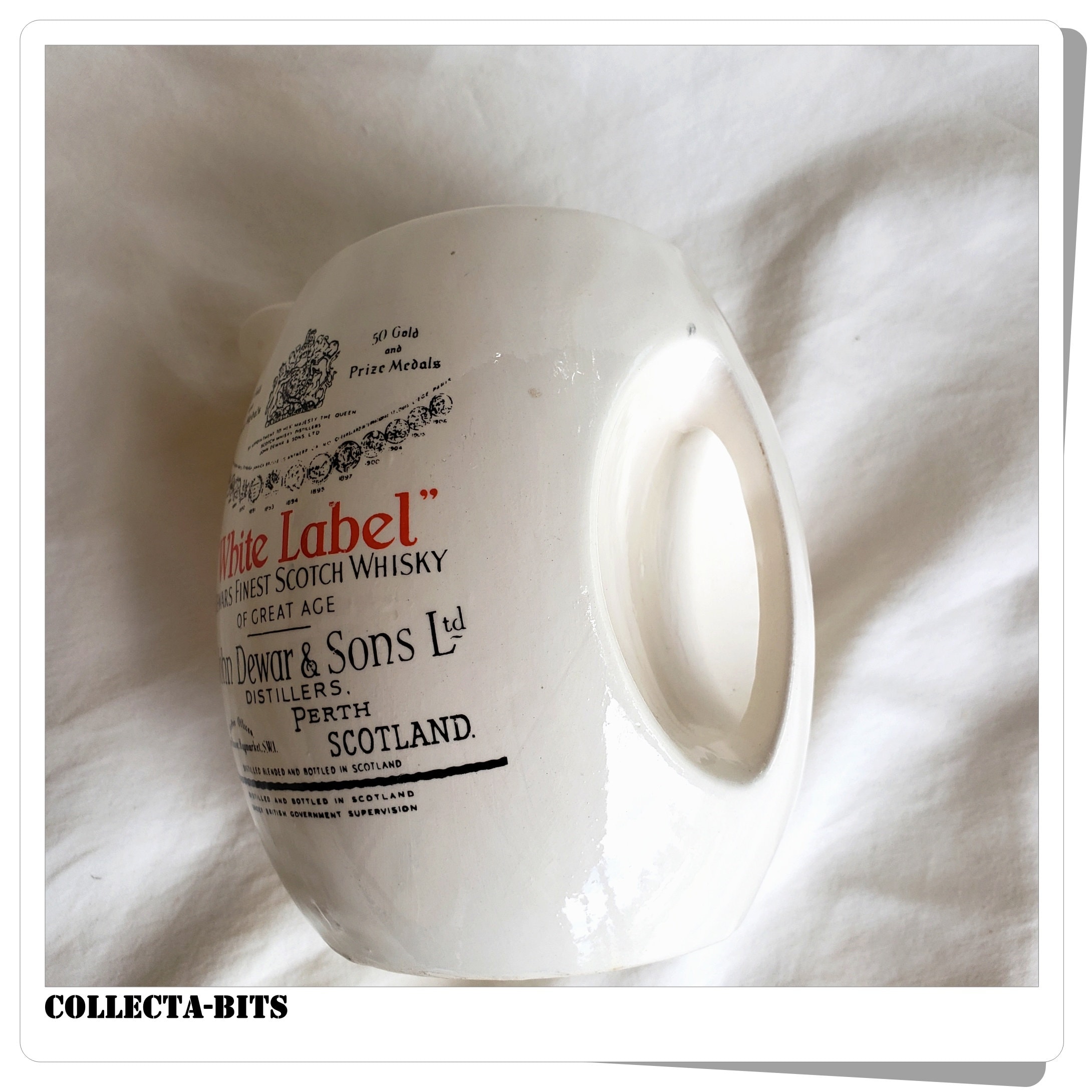 John Dewar & Sons White Label パブミラー（Dewar's - White