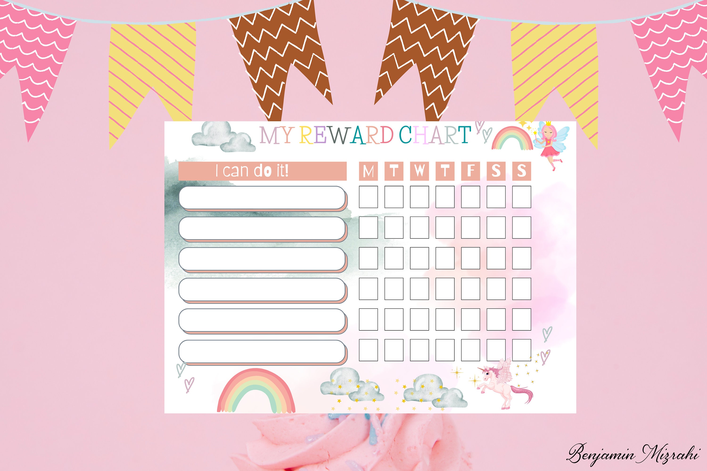 Kids My Rewards Chart Printable Prize Chart for Kids - Etsy