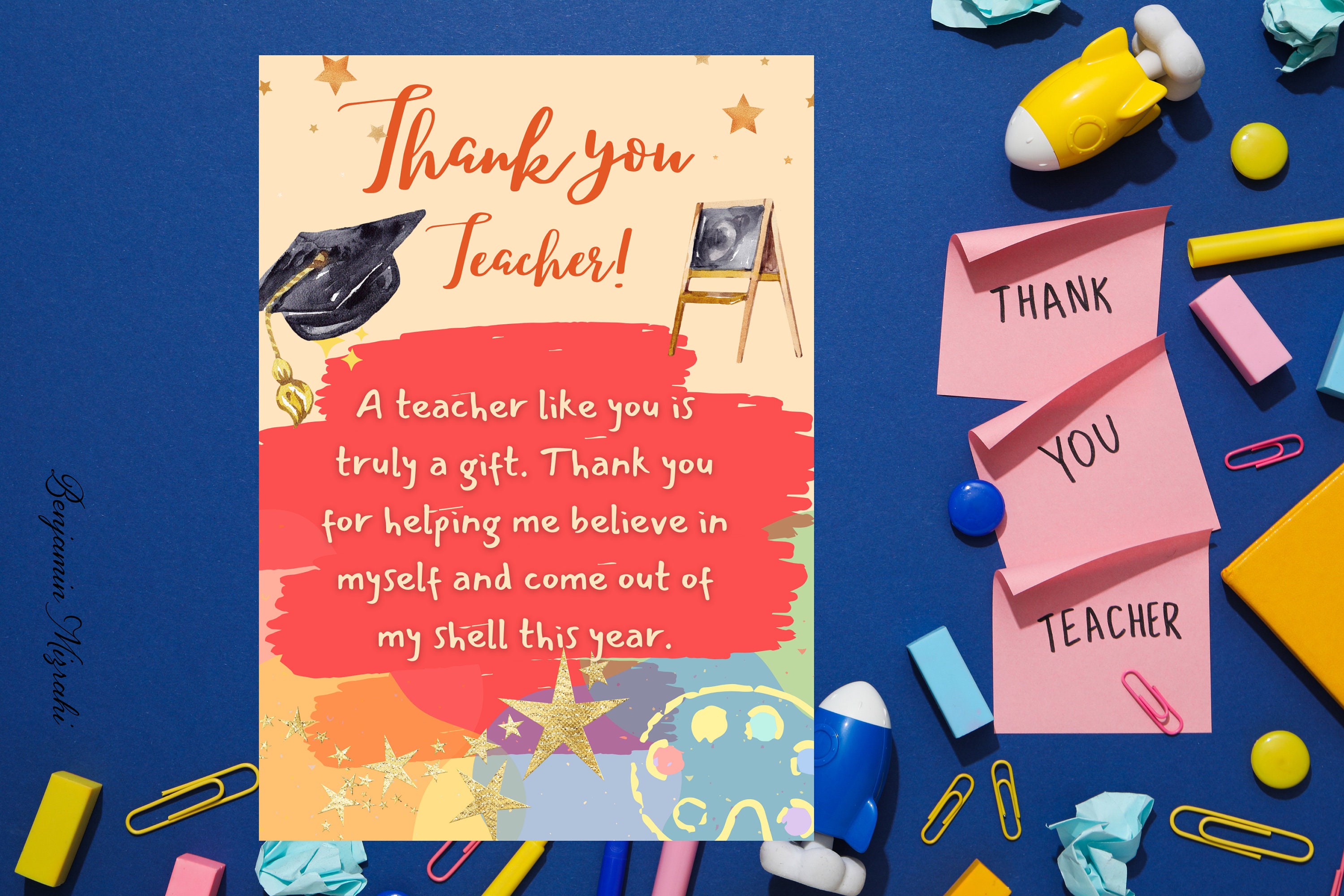 Teacher Thank You Card Printable, Teacher Appreciation Week Printable
