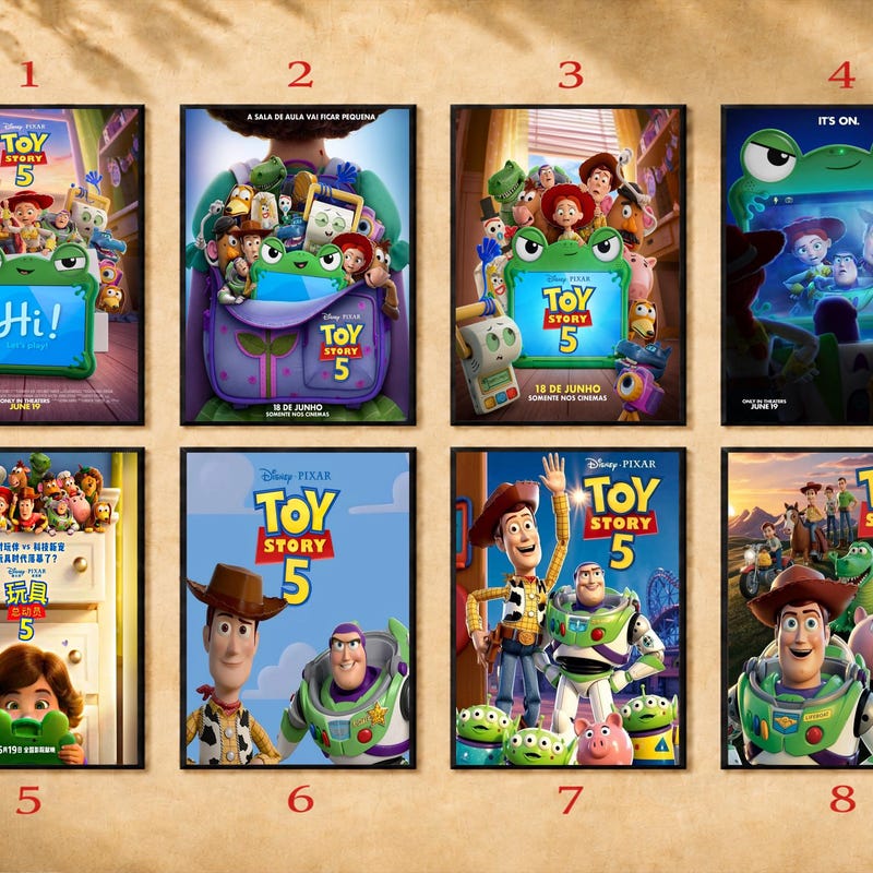 Toy Story 5 Movie Poster Etsy toy-story-5-movie-poster-etsy