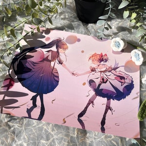 Madoka Magica Homumado Magical Girls[8x11 Art Print]