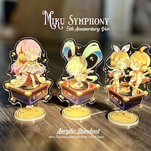 Sinfonie Miku Rin Len Luka 4 '' [Acryl-Aufsteller]