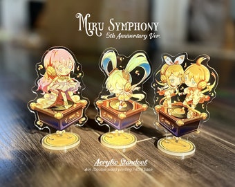 Symphony Miku Rin Len Luka 4'' [Acrylic Standee]