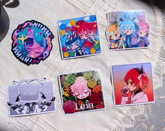 Magnet Miku Luka Monitoring Miku Triple Baka Heat Abnormal Leia EchoVocaloid 2'' [Vinyl Sticker]