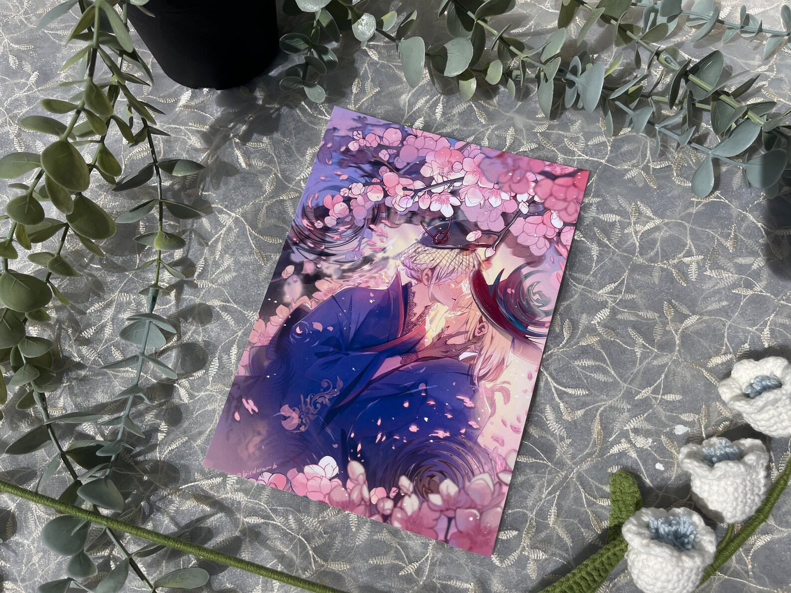 Twisted Wonderland Rook Vil Birthday Broomquet [8x11 Art Print] - Etsy