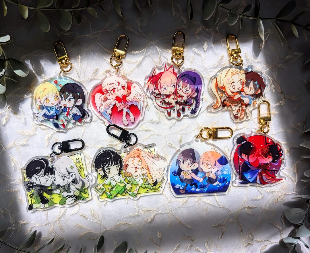 アクセサリー yui TGSWIIWAGAA Green Yuri Madoka Magica I Love Amy YJWS Bloom Into