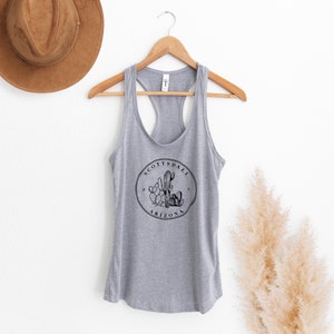 Scottsdale Arizona Tank Top, Scottsdale Arizona Tank, Scottsdale Arizona Cactus Tank Top, Desert Tank Top, Cactus Tank Top