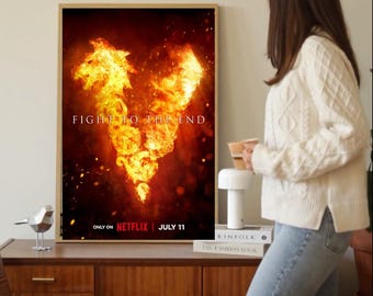 Vikings Valhalla Netflix Poster, Viking Warrior Wall Art, Nordic History TV Series Print, Norse Home Decor