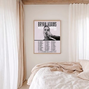 Bryan Adams Tour 2025 - Etsy