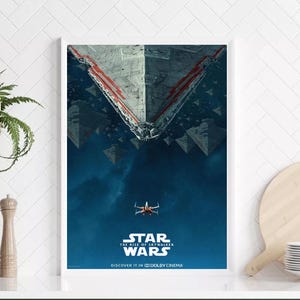 Star Wars- The Rise of Skywalker Movie Poster - High Quality Print - Modern Room Decor Art - Popular Movie Gift - Wall decor poster