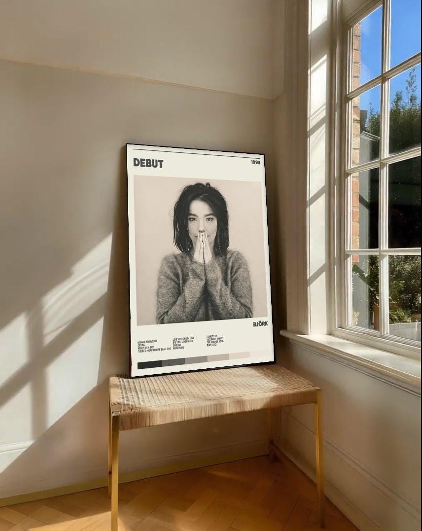 Bjork poster - Etsy 日本