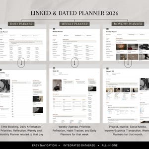 Notion Freelancer Template: CRM, Client Tracker, Business Planner, Project Management image 5