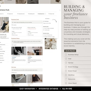 Notion Business Planner Template: Freelancer & Client Portal (Project Management) image 9