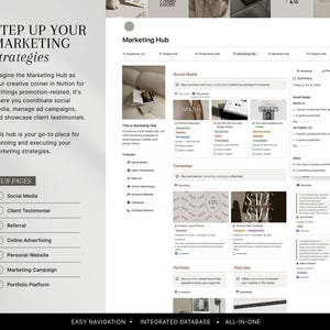 Notion Business Planner Template: Freelancer & Client Portal (Project Management) image 8