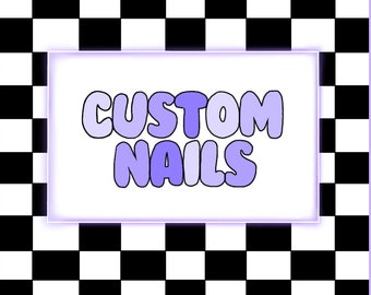 Custom press on nails