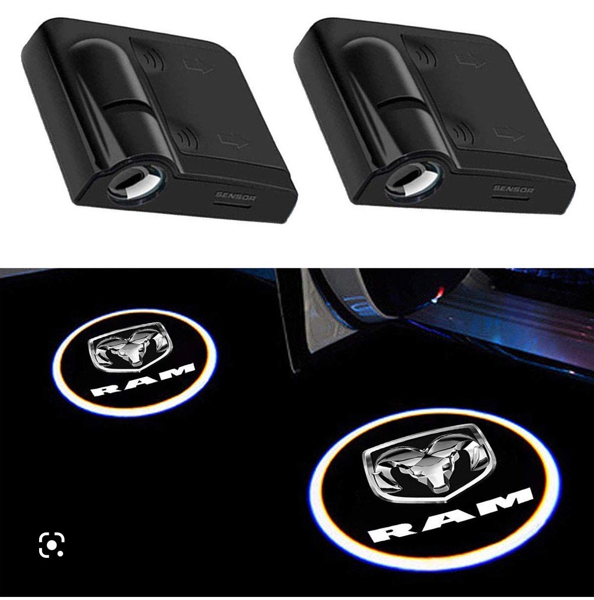 Dodge ram door lights discount