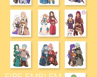 Fire Emblem Three Houses / Three Hopes Postcards