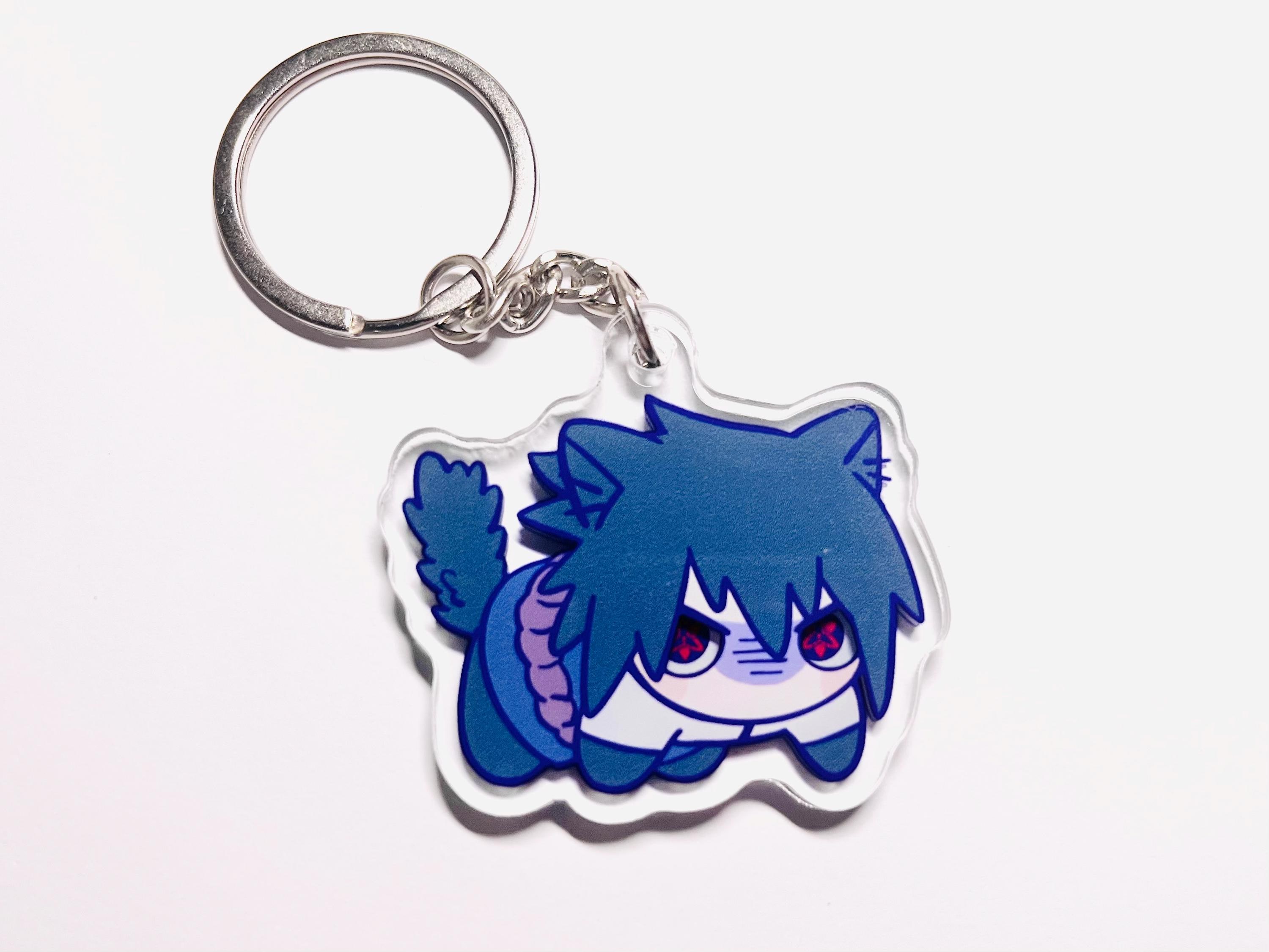 SSK Eye-moving acrylic charm keychain