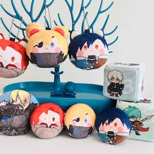 Fire Emblem plush keychain/ pin button/ dice