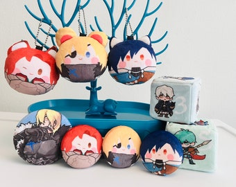 Fire Emblem plush keychain/ pin button/ dice