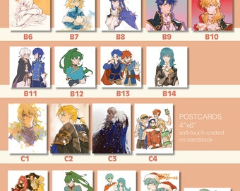 Fire Emblem Mini Prints & Postcards