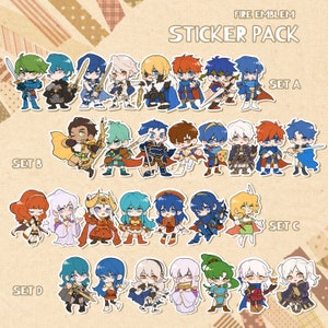 Fire Emblem Vinyl Sticker Sets