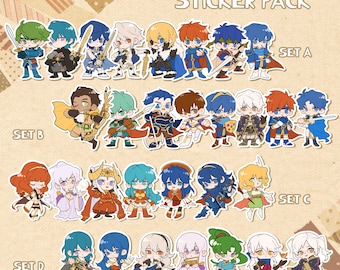 Fire Emblem Vinyl Sticker Sets