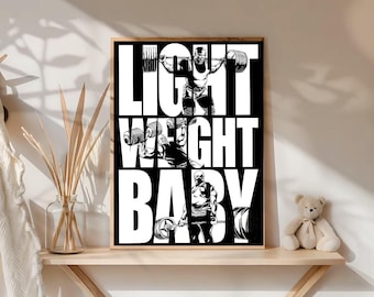 Póster de motivación para sala de pesas de Ronnie Coleman, para decorar la sala de estar y la sala de estudio.