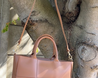 Leren crossbodytas voor dames