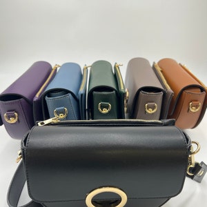 Petit sac bandoulière en cuir