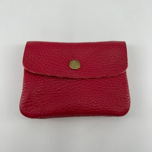 Porte carte en cuir / Porte monnaie en cuir