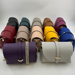 Petit sac bandoulière en cuir
