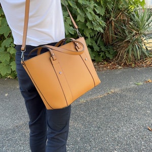 Sac à main bandoulière en cuir pour femme