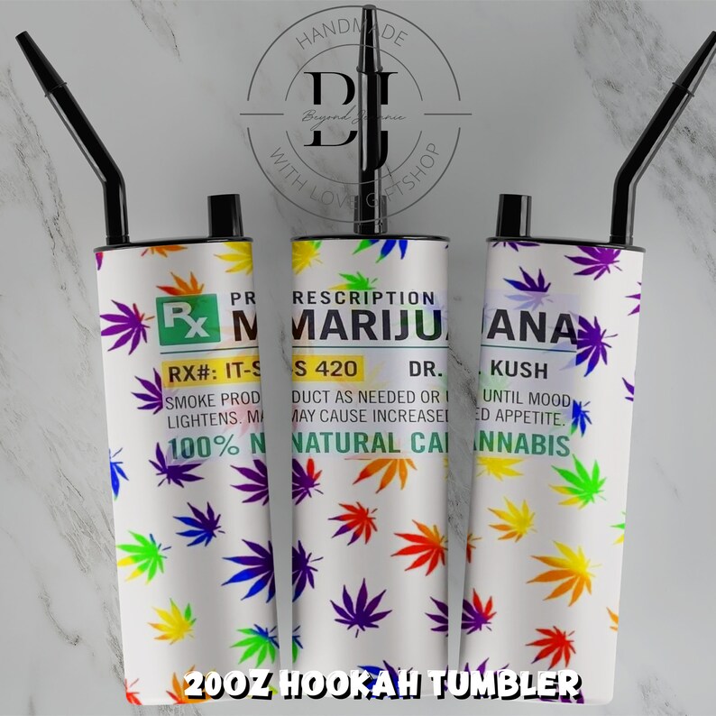 Marijuana 420 20oz Hookah Tumbler Mockup Dye Sublimation Etsy Canada