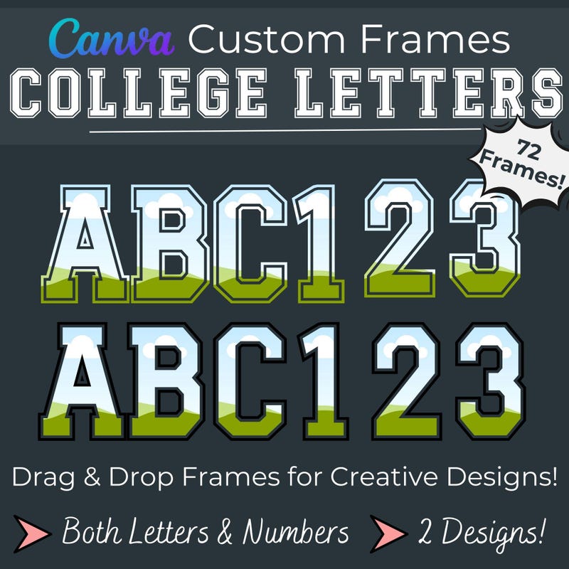 Framed Lettering Prints - Etsy