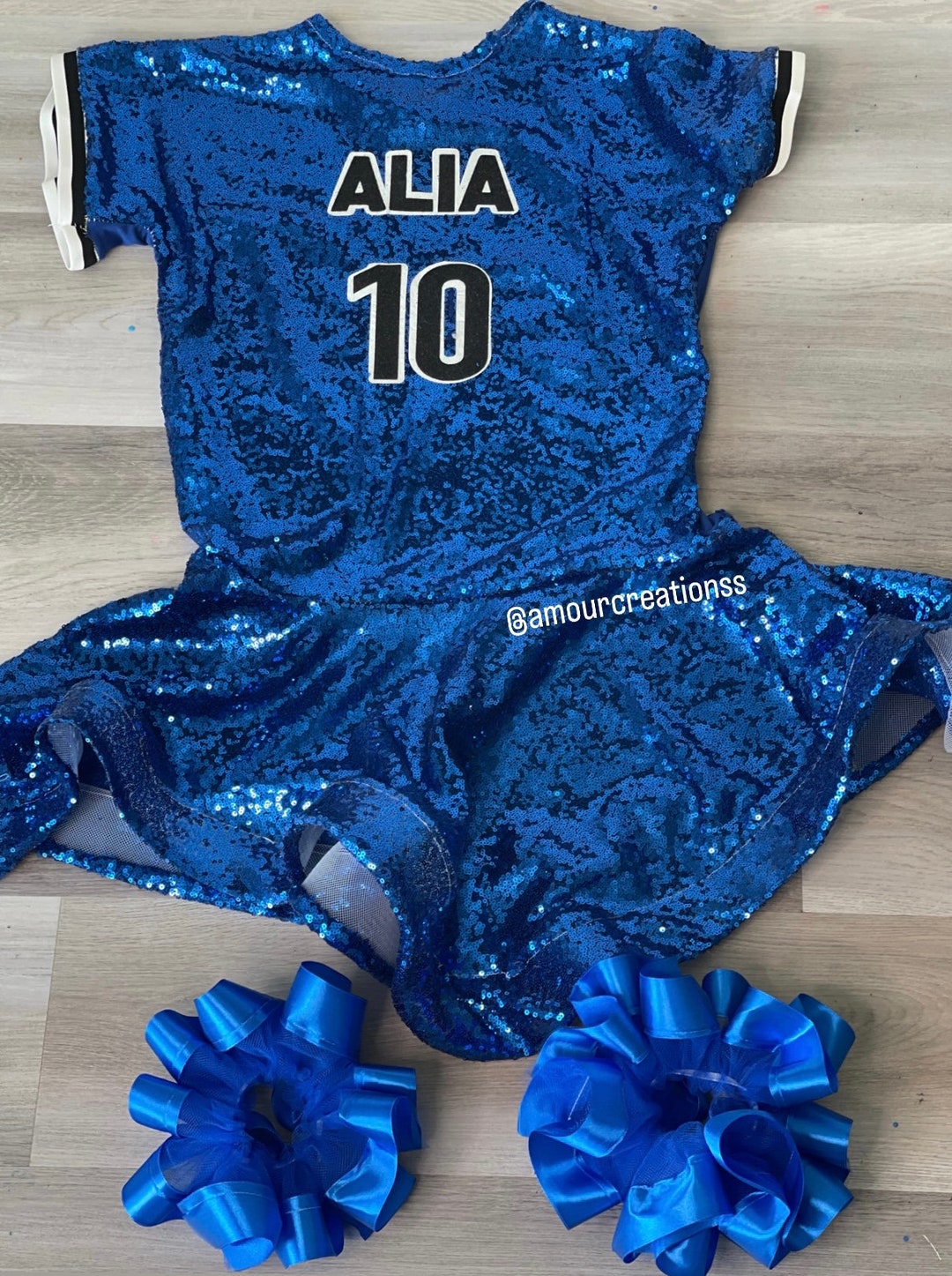 Sequin Jersey Dress Girls Custom Jersey Dress Birthday Sequin Dress