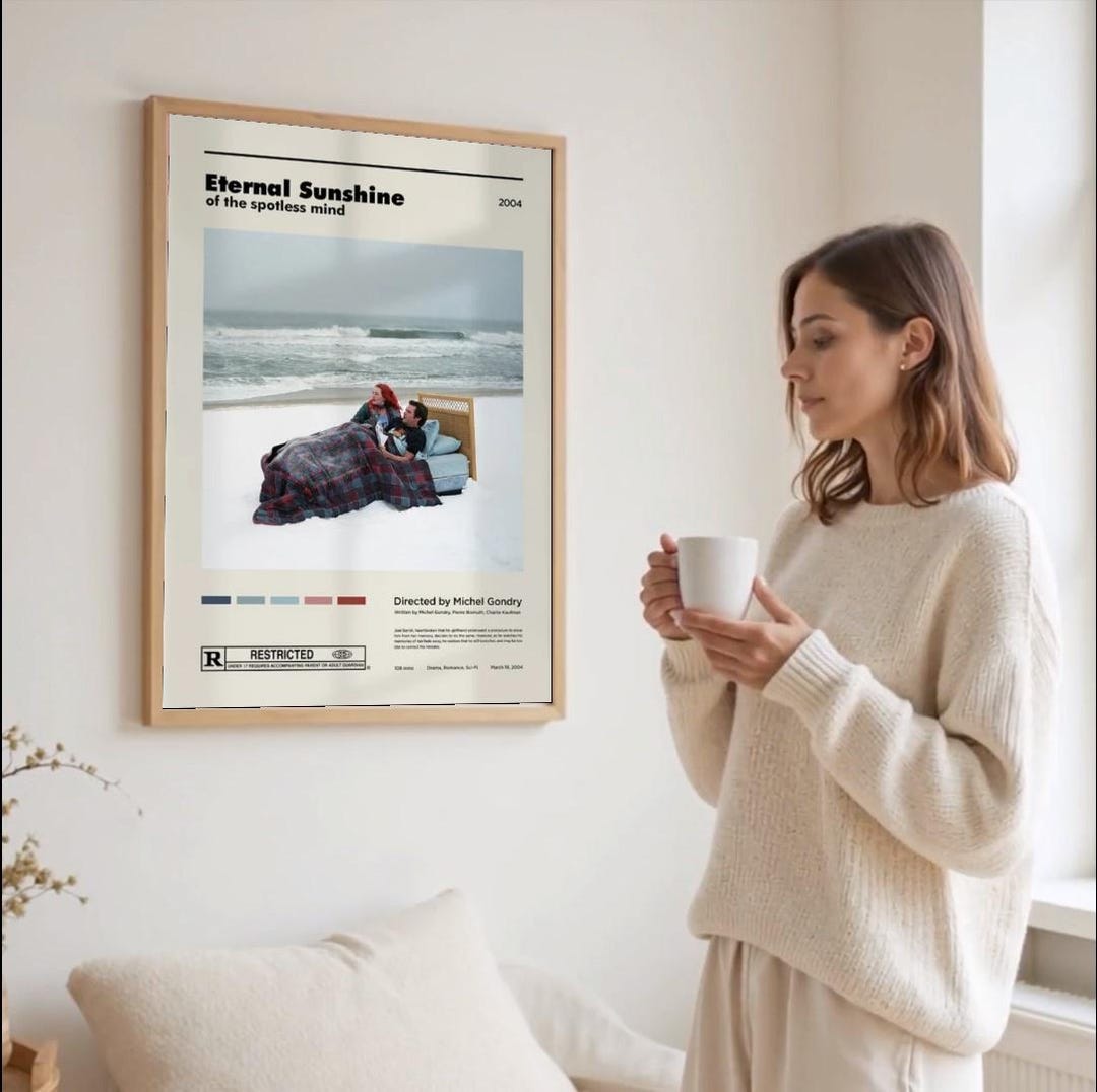 Eternal Sunshine of the Spotless Mind Poster Michel Gondry Film Print