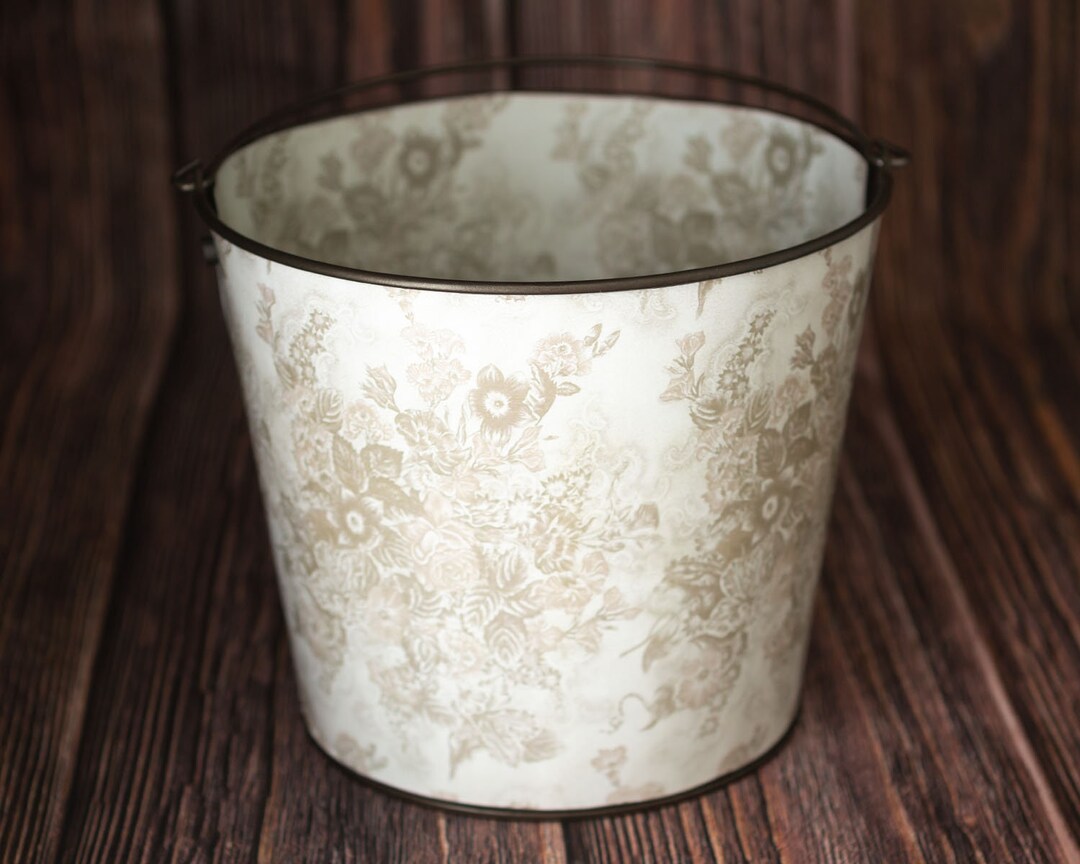 Printable Bucket Wrap Lace Taupe Beige Neutral Photo Prop for Etsy