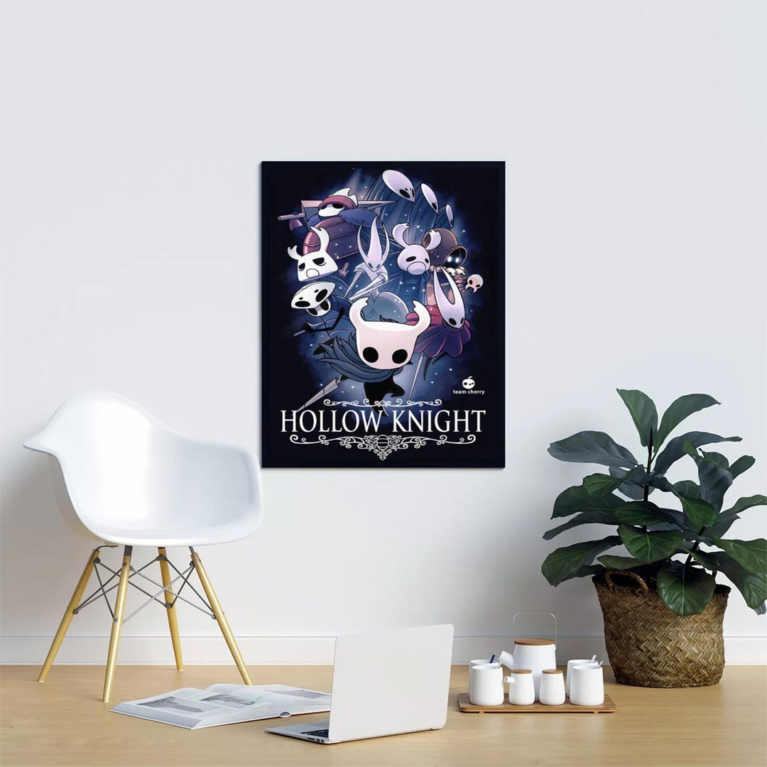 Hollow Knight Hd Game Poster Hallownest Wall Art Decoration, Home ...