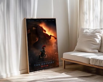 The Odyssey Movie Poster – Epic Mythology Wall Art, Home Decor