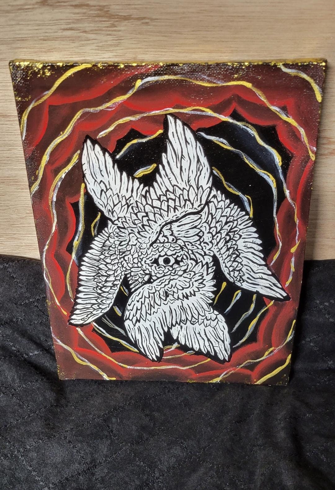 Biblical Angel Art Rendition - Etsy